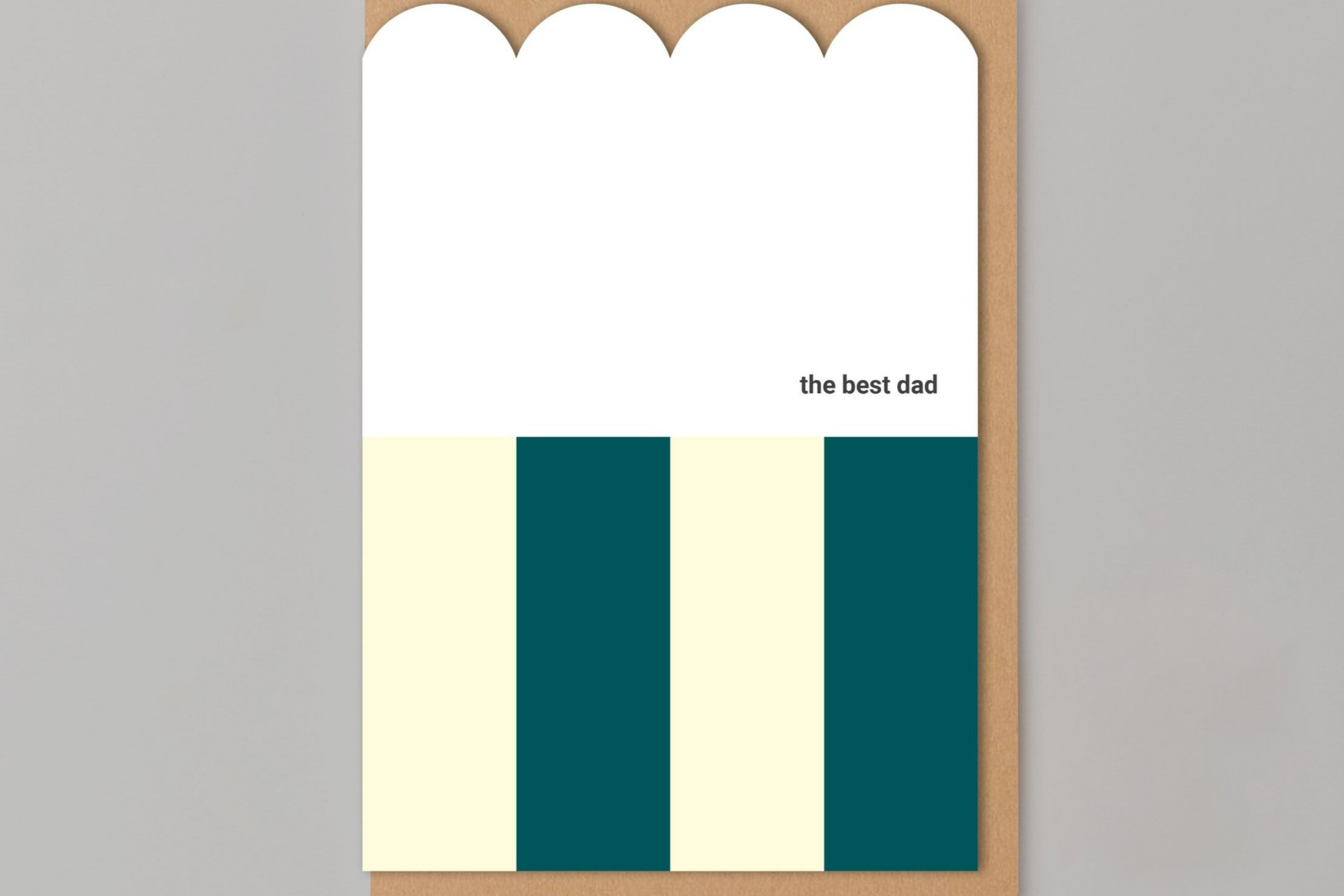&#39;THE BEST DAD&#39; CARD
