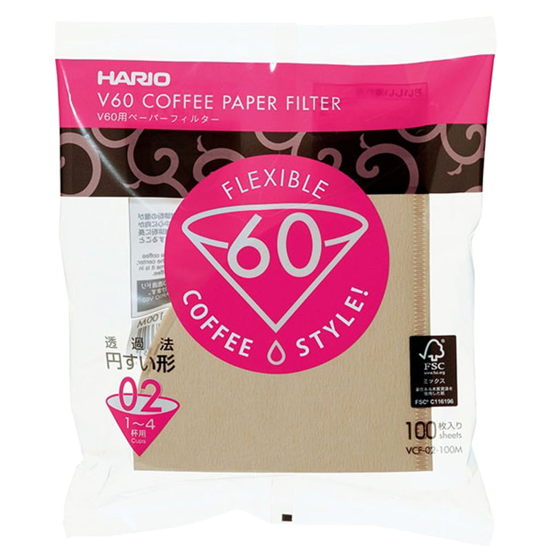 Филтри Hario Misarashi brown paper - V60-02