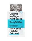Chocolate with coconut, organic