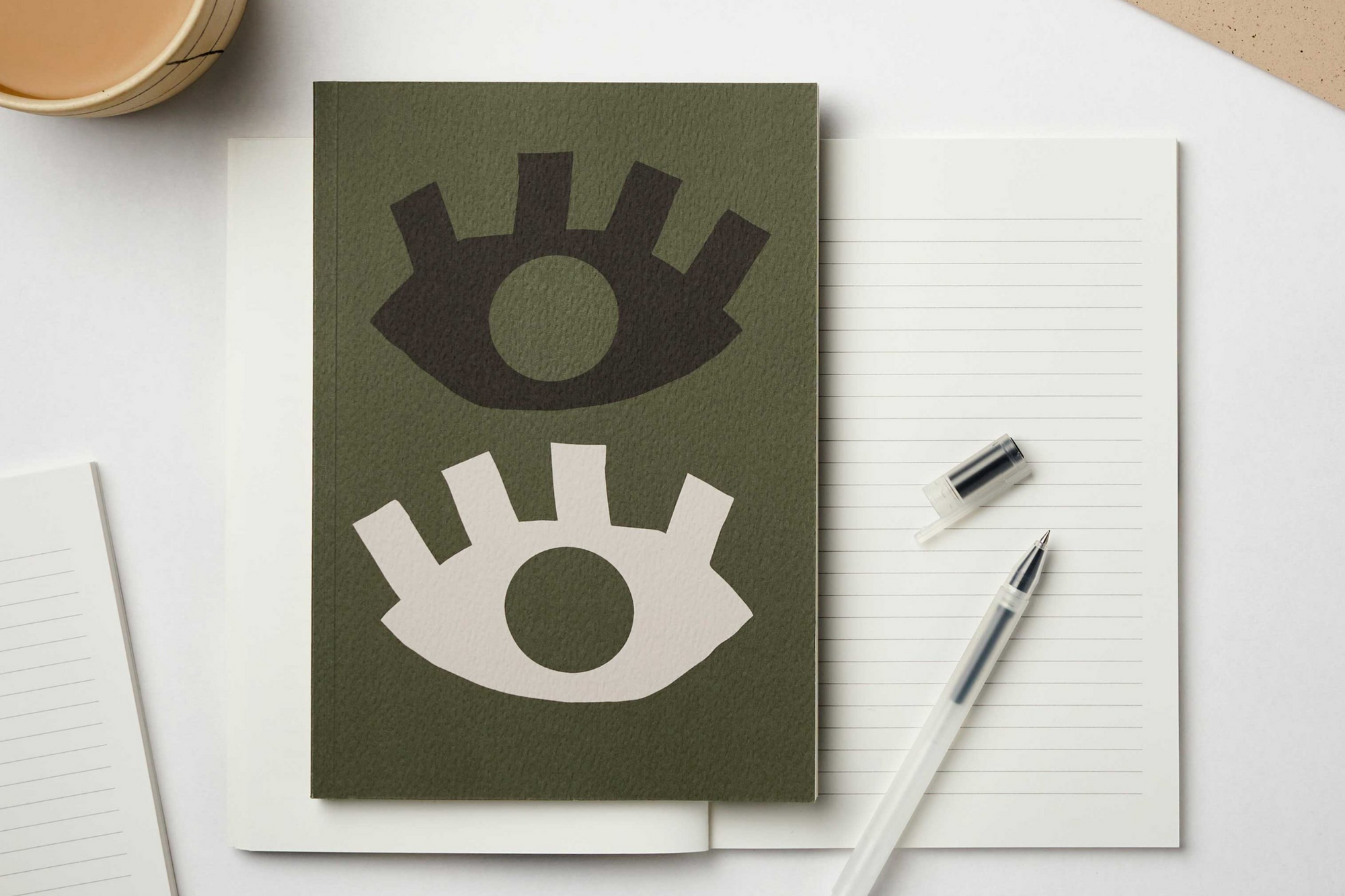 &#39;ALL EYES&#39; NOTEBOOK