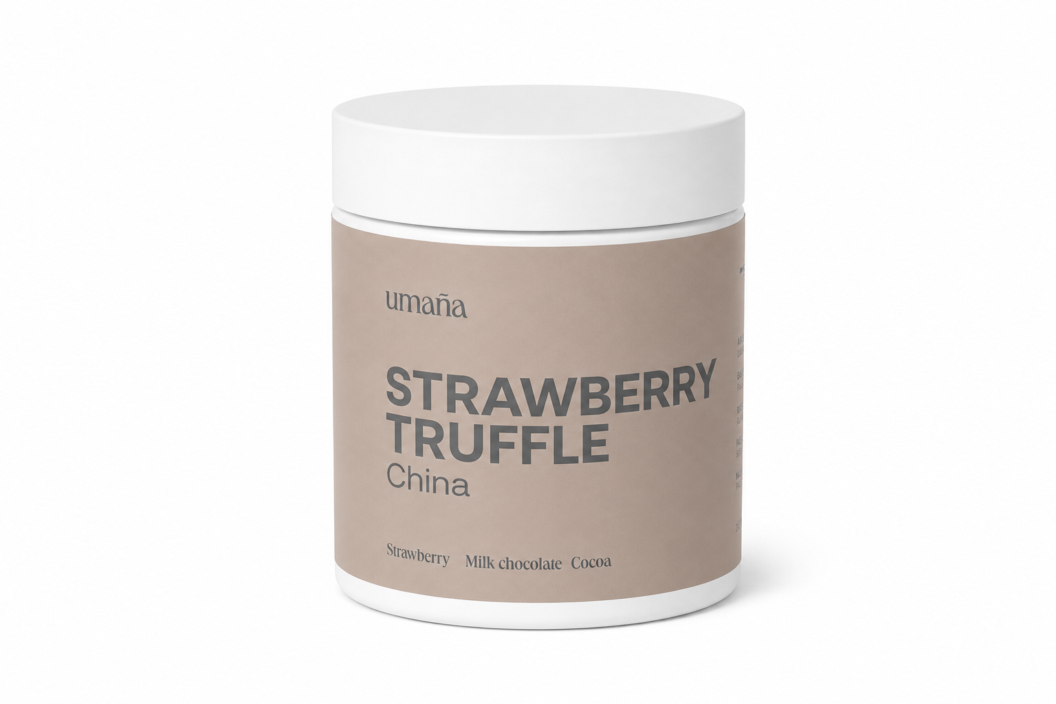 Strawberry Truffle, Китай