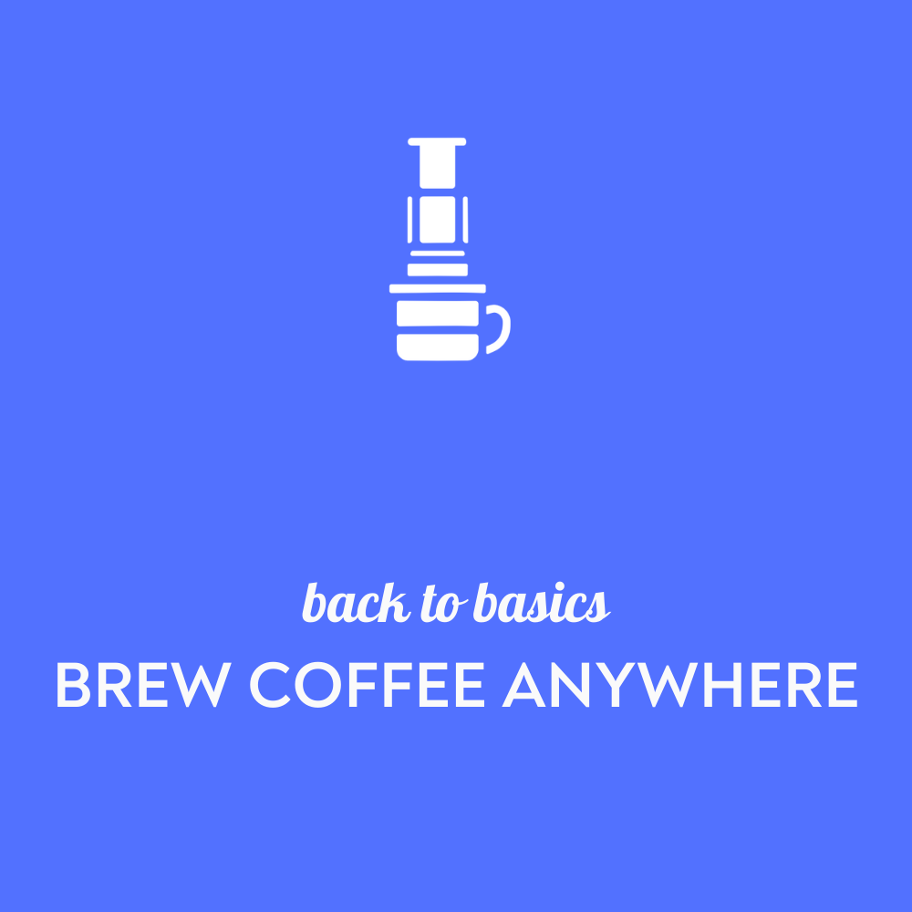 Back to Basics: Brew coffee anywhere - Drekka